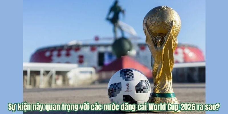 Sự kiện này quan trọng với các nước đăng cai World Cup 2026 ra sao?